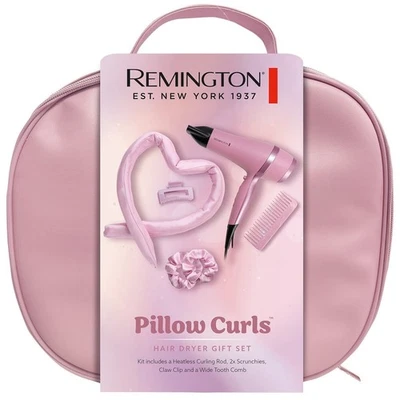 Remington Pillow Curls Hair Dryer Gift Set 7pcs - Image 1 of 2