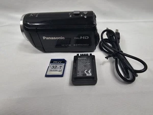 Panasonic HC-V130 HD Camcorder 75x Zoom 8.9MP Digital Video Camera 32GB SD Charg - Picture 1 of 9