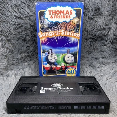 Thomas & Friends: Songs From The Station VHS Tape 2005 The Tank Engine 60 Years - Image 1 of 4