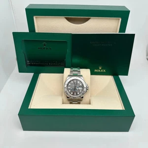 Rolex Yacht-Master 126622 Stahl Platin Rhodium Zifferblatt Automatische Uhr B&p - Bild 1 von 9
