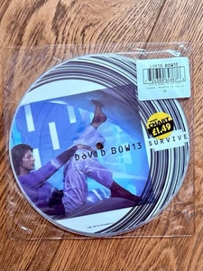 David Bowie Survive / Seven (live) 7" Vinyl 2000 PICDISC Ltd Ed MINT. Sealed - Picture 1 of 2