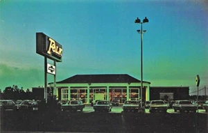 Baton Rouge LA Polk Chevrolet Plantage Händler Postkarte. - Bild 1 von 2