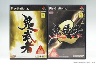 Onimusha: 1(Oni Warrior) & 2(Samurai's Destiny) PS2 [Japan NTSC-J] PlayStation 2 - Image 1 of 4