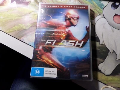 The Flash: Temporada 1 (DVD, 2015, Juego de 5 discos) Muy buen estado Región 4 Foto 1 de 4