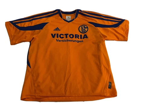 VINTAGE ADIDAS 04 SCHALKE 2003/2004 SOCCER FOOTBALL SHIRT JERSEY TRIKOT SIZE M Cover