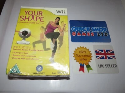 YOUR SHAPE Nintendo Wii PAL UK - Boxed with Camera - NEW & SEALED - Image 1 of 4
