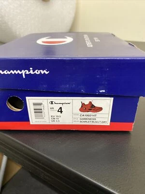 Champion Gameness Mid Top Bebé Niño Pequeño Talla 4 Zapatos CA100214T Foto 1 de 4