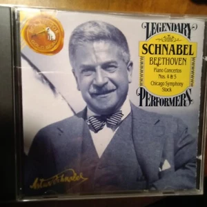 Beethoven Piano Concertos 4 & 5- Schnabel, Chicago SO CD w cmplt pkging NM/M - Bild 1 von 1