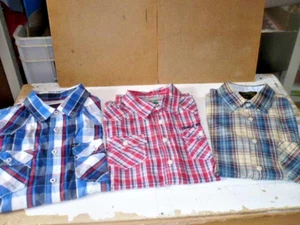 ABBIGLIAMENTO UOMO 3 CAMICE ALCOTT BENETTON ST.DIEGO tg.S/M OTTIMO USATO AFFARE! - Foto 1 di 19