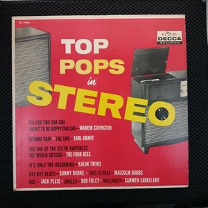 The Top Pops In Stereo (DLP 78860) Warren Covington Earl Grant Four Aces Kalin + - Picture 1 of 8