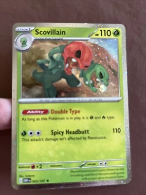 Pokemon Obsidian Flames 025/197 Scovillain Cosmos Holo EXCLUSIVE - Image 1 of 2