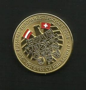Medaille - Zur Fußball EM 2008 in Österreich und Schweiz Europameisterschaft - Imagen 1 de 2
