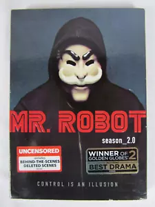 Mr Robot: Season 2.0 (DVD, Widescreen, 2016) Rami Malek New Unopened - Picture 1 of 5