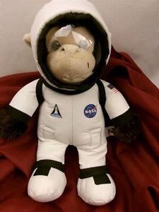 Kennedy space center NASA plush stuffed monkey 12" - Imagen 1 de 5
