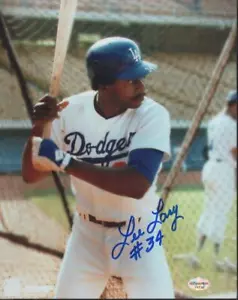 LEE LACY LOS ANGELES DODGERS SIGNED AUTOGRAPHED 8X10 PHOTO W/ COA - Picture 1 of 1