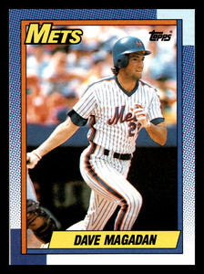 1990 Topps Dave Magadan  New York Mets #135 NM-MINT Baseball Card