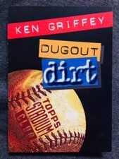 1994 Topps Stadium Club #4 Ken Griffey Jr. Infocard Dugout Dirt Insert Card 