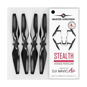 Eliche di aggiornamento Master Airscrew MAS DJI Mavic AIR volo basso rumore nero 4 pz - Foto 1 di 6