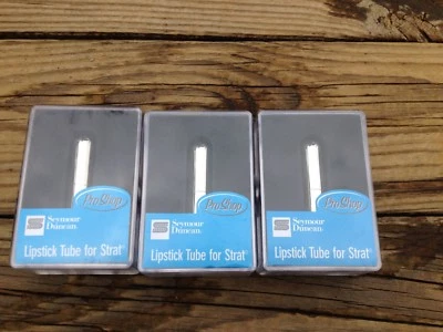 SEYMOUR DUNCAN SLS-1 Lipstick Tube Pickup Set for Stratocaster Neck Mid & Bridge - Image 1 of 3