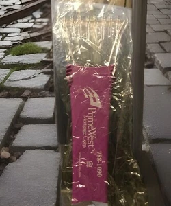 Promotional 10" Auto Translucent Ice Scraper Prime West Logo w/ Purple Handle - Picture 1 of 3