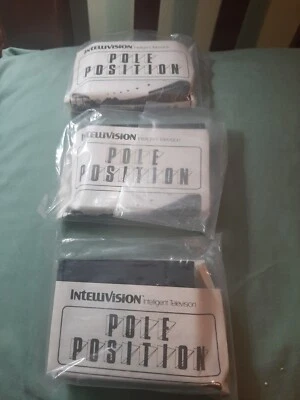 POLE POSITION for Intellivision -- New w/manual! -- Will test upon request - Image 1 of 4
