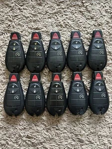 LOT OF 10 OEM JEEP CHEROKEE 14-22 FOBIK KEY REMOTE FOB FCC: GQ4-53T (4BTN) GOOD! - Bild 1 von 4