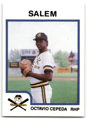 1987 ProCards Octavio Cepeda Salem Buccaneers #1240 - Image 1 of 2