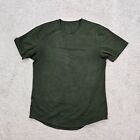 Bylt Basics Mens Drop Cut Lux S/S Tee Classic Gym Shirt Casual Performance Green
