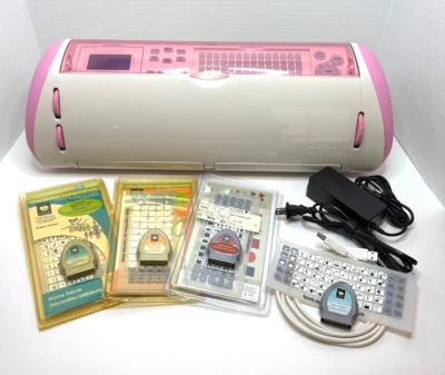CRICUT Expression Electronic Pink Cutting Machine CREX001 w/Cords & Cartridges - Image 1 of 4