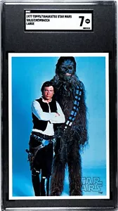 STAR WARS 1977 Yamakatsu Topps Han Solo Chewbacca SGC 7 Large Set - Picture 1 of 2