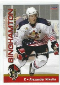 2007-08 Binghamton Senators (AHL) Alexander Nikulin