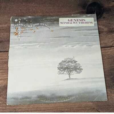 Genesis Wind & Wuthering Vinyl Record Album Vintage Rock Music Collectible G/G - Image 1 of 4