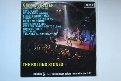 The Rolling Stones – Gimme Shelter LP, Rare Aus 1971 Pressing, Compilation - Image 1 of 2