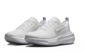 Men’s Nike Zoom X Invincible 3 Running Shoes Triple White NBY Sz 14 DR2615 103 - Picture 1 of 10