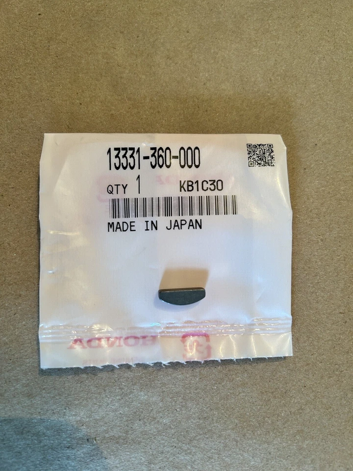 2004-2016 OEM Honda Crf 250r Flywheel Woodruff Key Keyway 2005 2006 2007 2008 - Image 1 of 1
