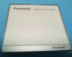 Panasonic MD Player SJ-MJ500 Portable Mini Disc Junk Retro F/S JP Made in Japan - Picture 1 of 9