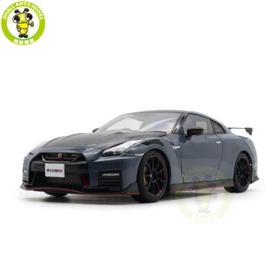 1/18 Nissan GT-R R35 NISMO AUTOart 77505 NISMO Stealth Gray Model Car - Image 1 of 4