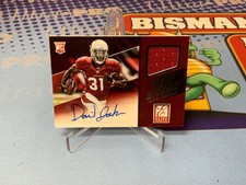 2015 Panini Donruss New Breed Jersey  David Johnson Rookie Auto