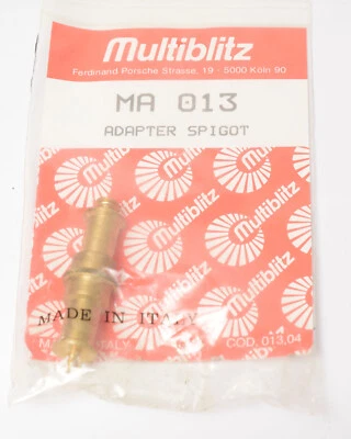 Multiblitz MA 013 Adapter Spigot  Neu!  N.416 - Bild 1 von 3