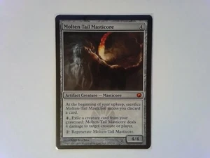 Molten-Tail Masticore Scars of Mirrodin Magic the Gathering MtG Artifact - Picture 1 of 2