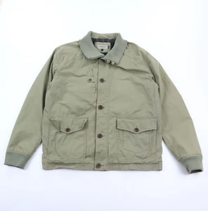 JL Powell Jacke Herren große Knopfleiste Reise Safari Vintage beige - Bild 1 von 11