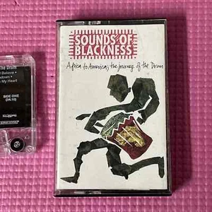 SOUNDS OF BLACKNESS Africa to America Journey of the Drum Cassette Tape 1994 - Picture 1 of 1
