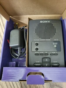 SONY TAM-100 Szara sekretarka telefoniczna Wszystkie cyfrowe systemy wiadomości w pudełku - Zdjęcie 1 z 6