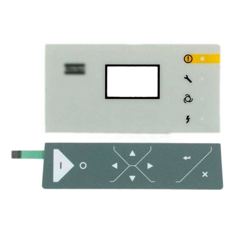 2PCS New Membrane Keypad Fits Atlas Copco Controller 1900520013 Protective Film - Image 1 of 1