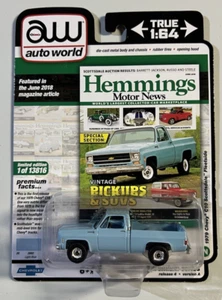 Chevy C10 Scottsdale Fleetside 1979 Auto World Hemmings Premium Series 2020 - Imagen 1 de 2