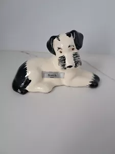 Vintage Ceramic Robert Simmons Scot Scottish Terrier #2053 Dog Figurine - 4 1/2" - Picture 1 of 5