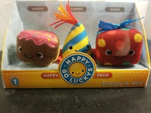 Hallmark HAPPY GO LUCKYS Happy B. Tag. Serie 1 #5 von 24 Plüsch Happy Pack - Bild 1 von 3