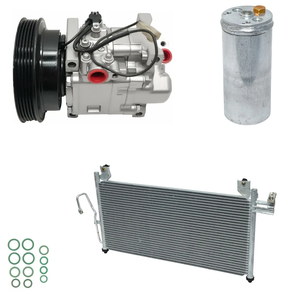 Compresor de aire acondicionado RYC Reman con kit de condensador E076B para Mazda Protege5 2,0 L 2003 Foto 1 de 4