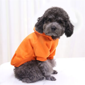 Dog Hoodies Pet Clothes Coat Jackets For Puppy Hooded Sweatshirt Warm Apparel