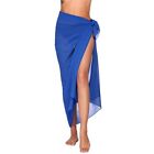 Dress Transparent Long Bathing Suit Bottom Sarong Swimsuit Coverup Beach Skirt
